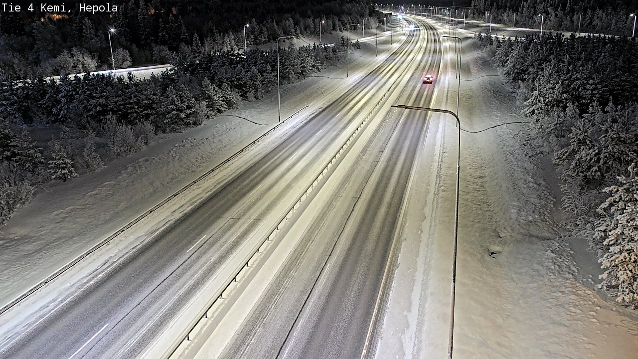 Kelikamerat Kuva Tie 4 Kemi, Hepola, Kemi, Lappi
