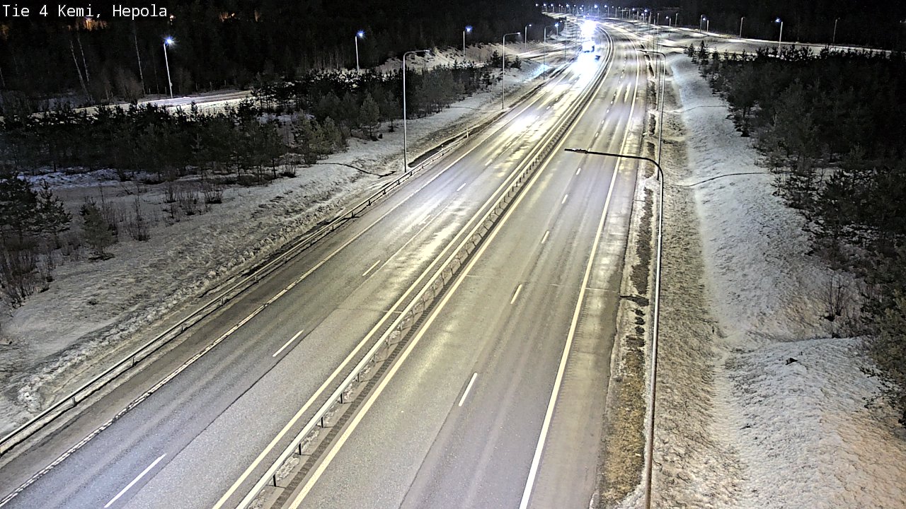 Kelikamerat Kuva Tie 4 Kemi, Hepola, Kemi, Lappi