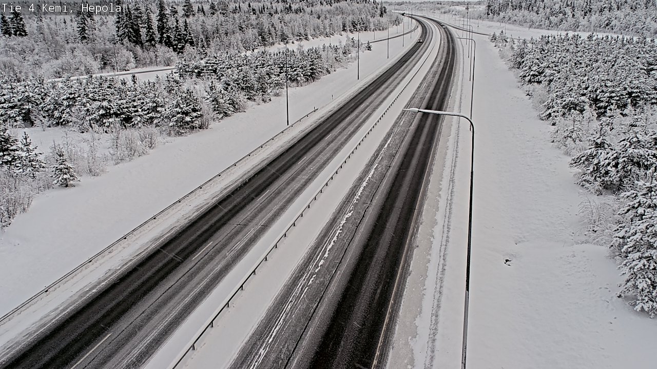 Kelikamerat Kuva Tie 4 Kemi, Hepola, Kemi, Lappi