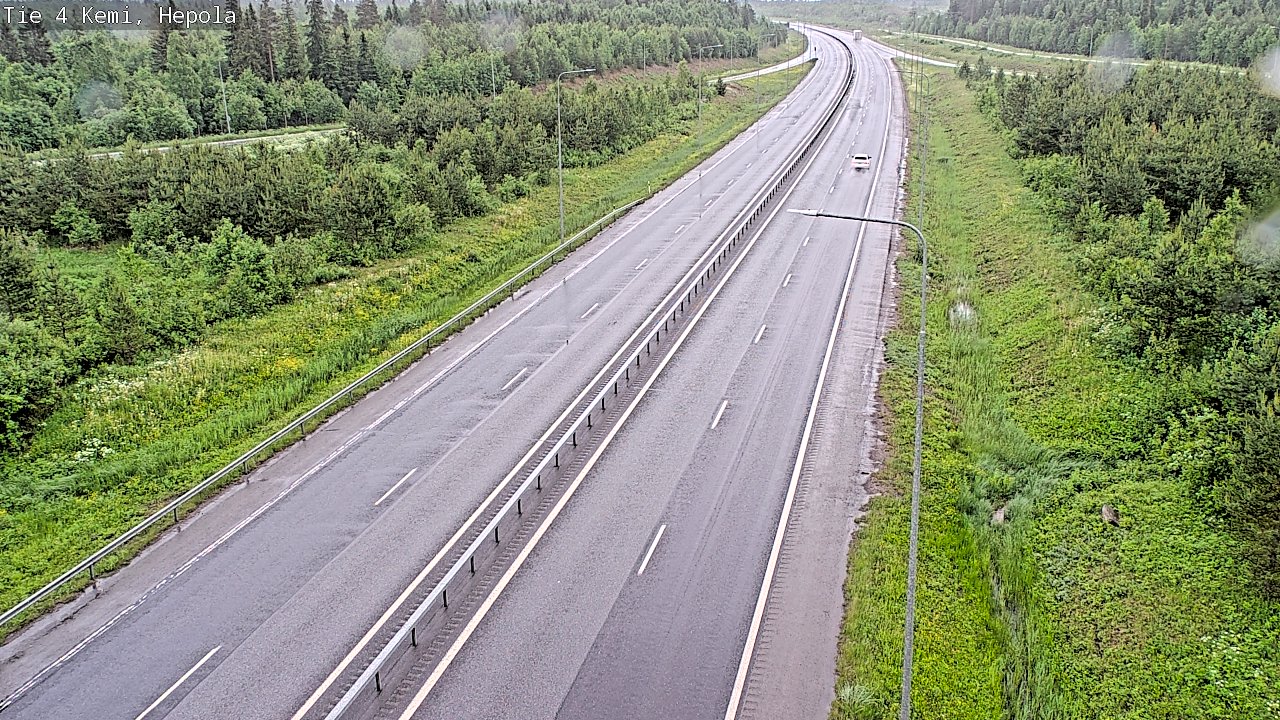 Kelikamerat Kuva Tie 4 Kemi, Hepola, Kemi, Lappi