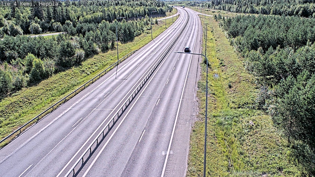 Weather Camera Image Road 4 Kemi, Hepola, Kemi, Lappi