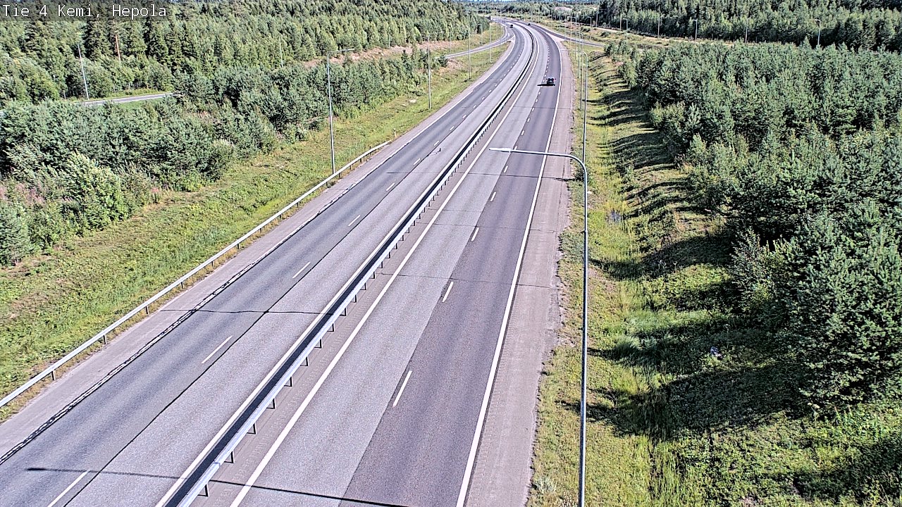 Kelikamerat Kuva Tie 4 Kemi, Hepola, Kemi, Lappi