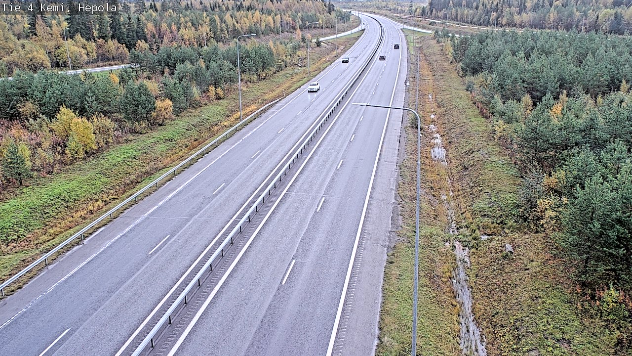 Kelikamerat Kuva Tie 4 Kemi, Hepola, Kemi, Lappi
