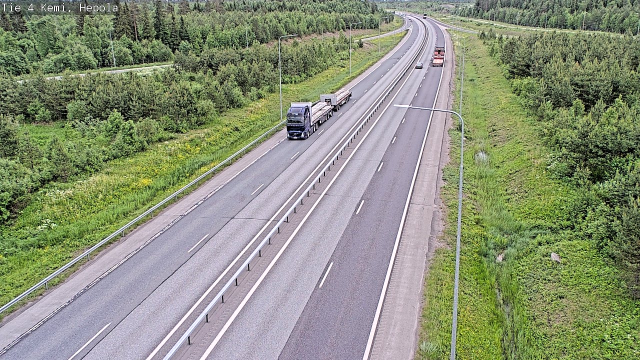 Kelikamerat Kuva Tie 4 Kemi, Hepola, Kemi, Lappi