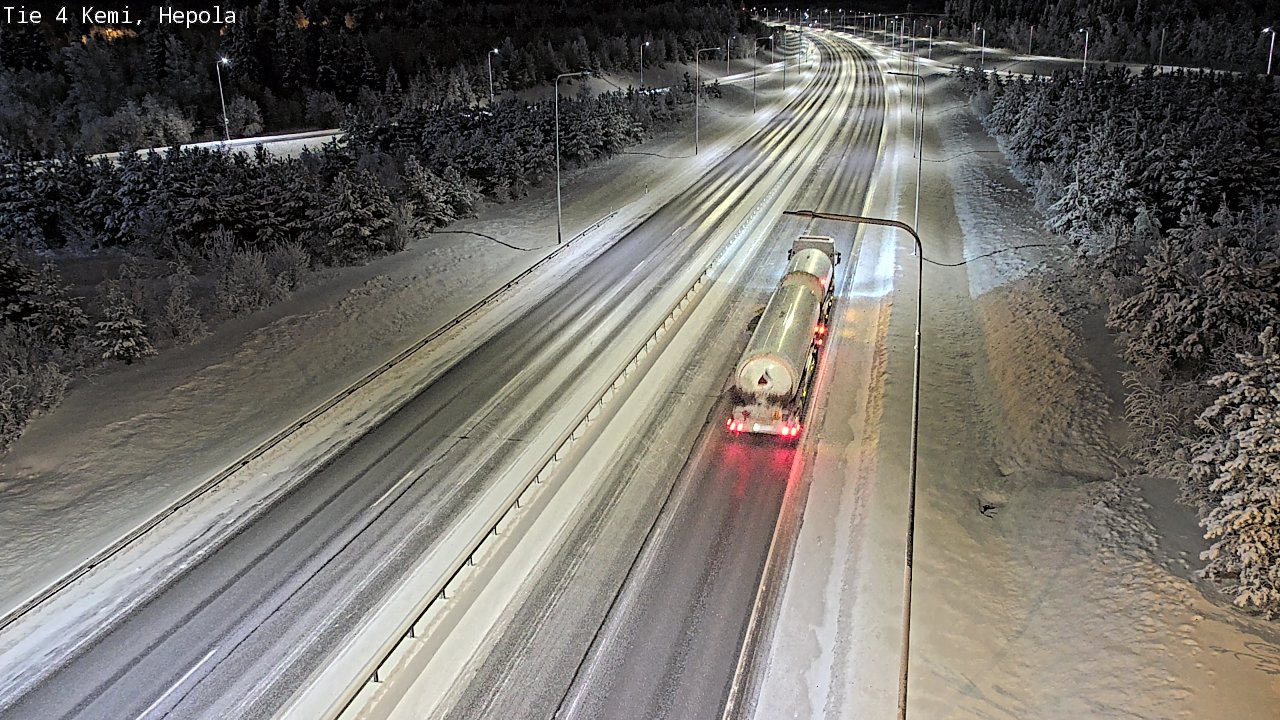 Kelikamerat Kuva Tie 4 Kemi, Hepola, Kemi, Lappi