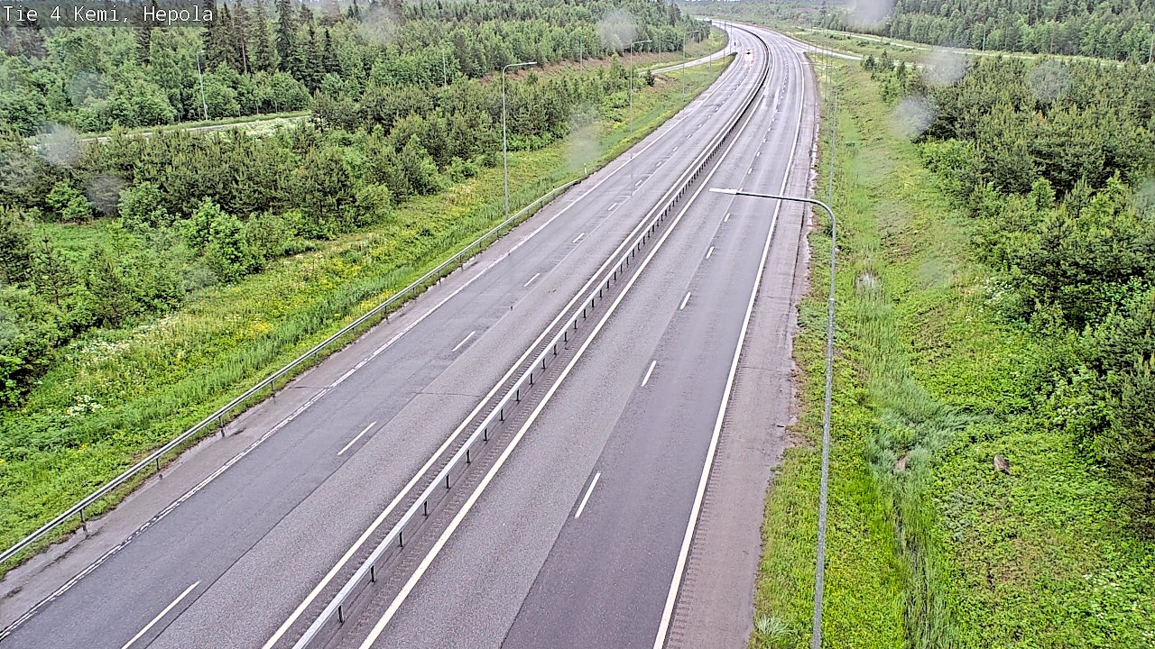 Kelikamerat Kuva Tie 4 Kemi, Hepola, Kemi, Lappi
