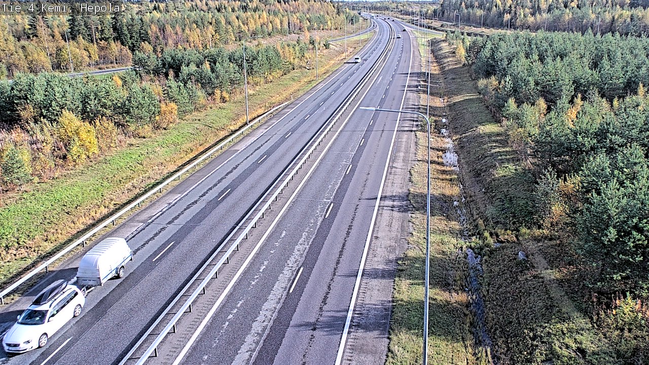 Kelikamerat Kuva Tie 4 Kemi, Hepola, Kemi, Lappi