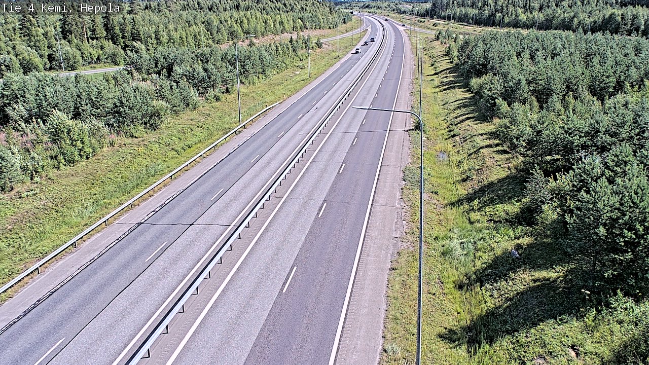 Kelikamerat Kuva Tie 4 Kemi, Hepola, Kemi, Lappi