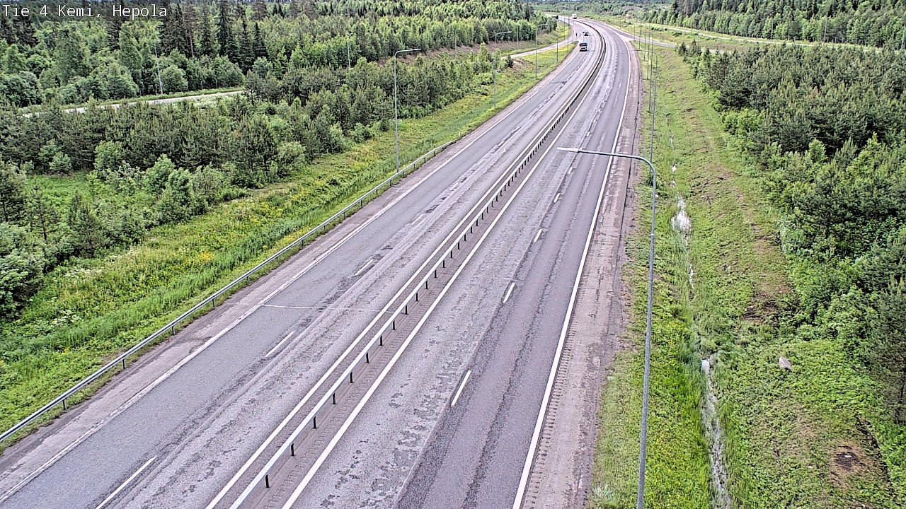 Weather Camera Image Road 4 Kemi, Hepola, Kemi, Lappi