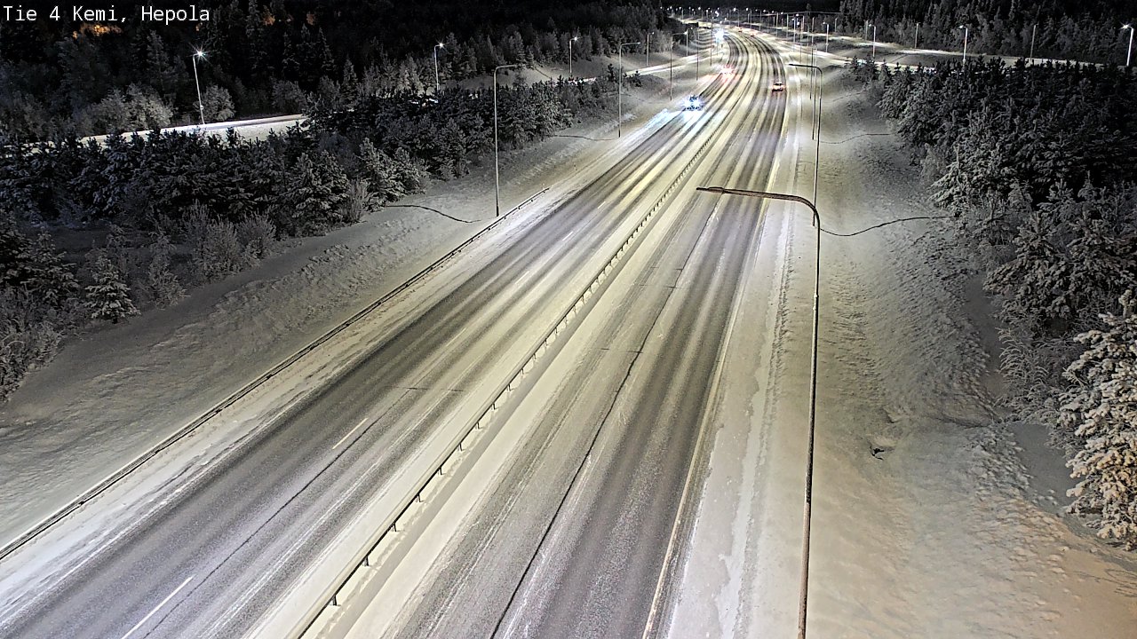 Kelikamerat Kuva Tie 4 Kemi, Hepola, Kemi, Lappi