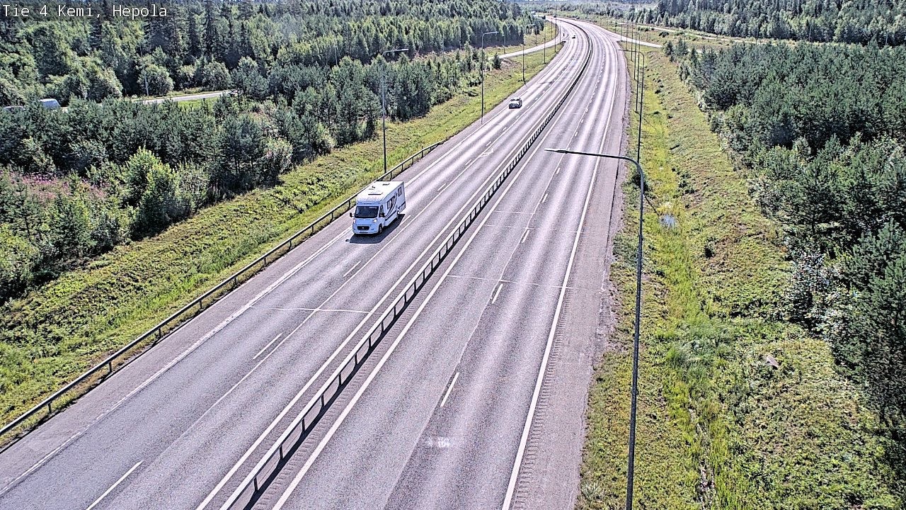 Kelikamerat Kuva Tie 4 Kemi, Hepola, Kemi, Lappi
