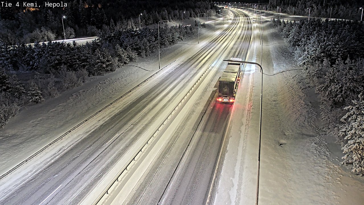 Kelikamerat Kuva Tie 4 Kemi, Hepola, Kemi, Lappi