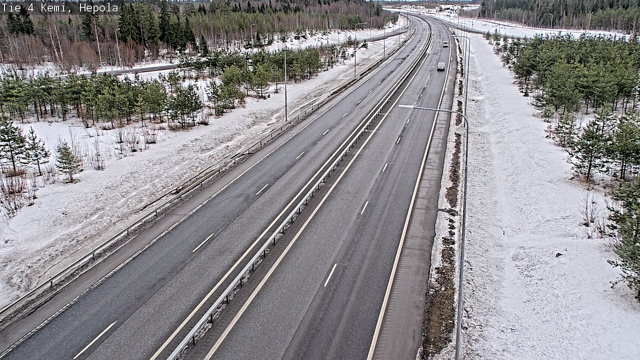 Kelikamerat Kuva Tie 4 Kemi, Hepola, Kemi, Lappi