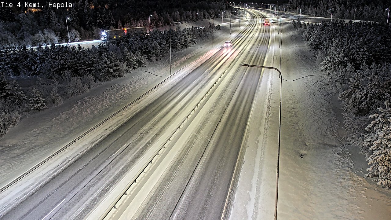Kelikamerat Kuva Tie 4 Kemi, Hepola, Kemi, Lappi