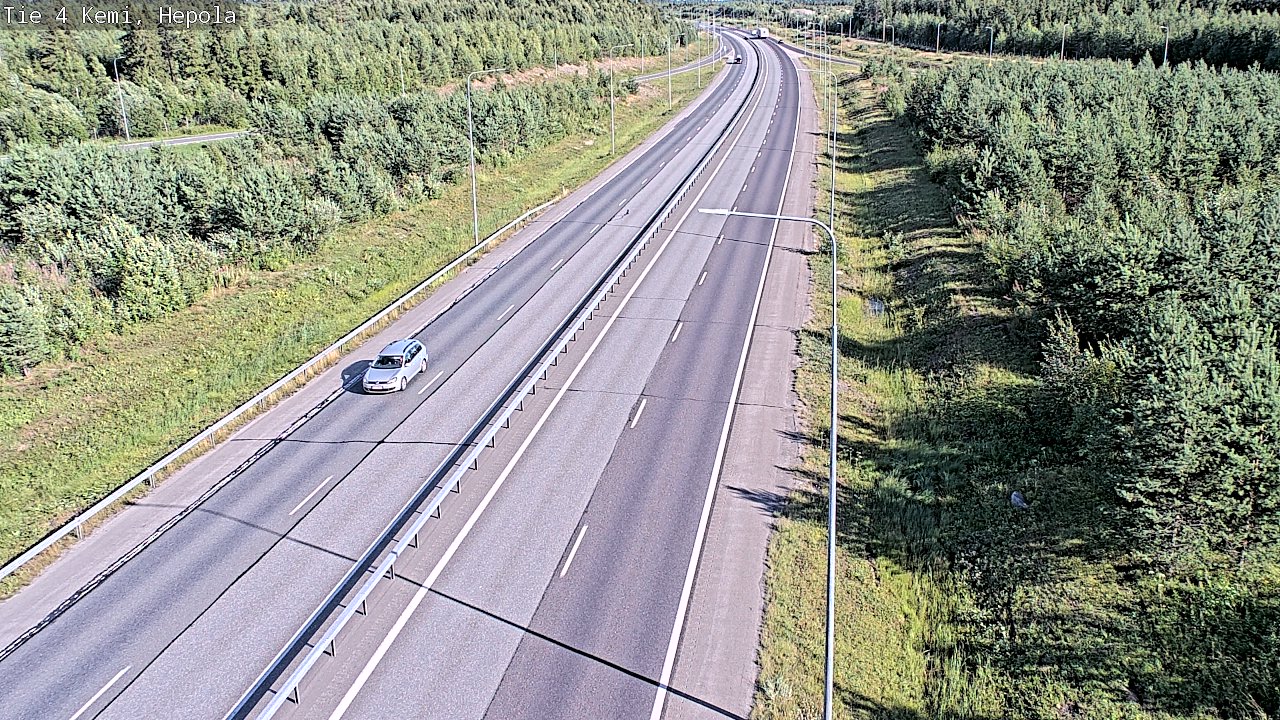 Kelikamerat Kuva Tie 4 Kemi, Hepola, Kemi, Lappi