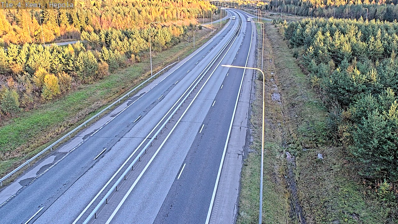 Kelikamerat Kuva Tie 4 Kemi, Hepola, Kemi, Lappi