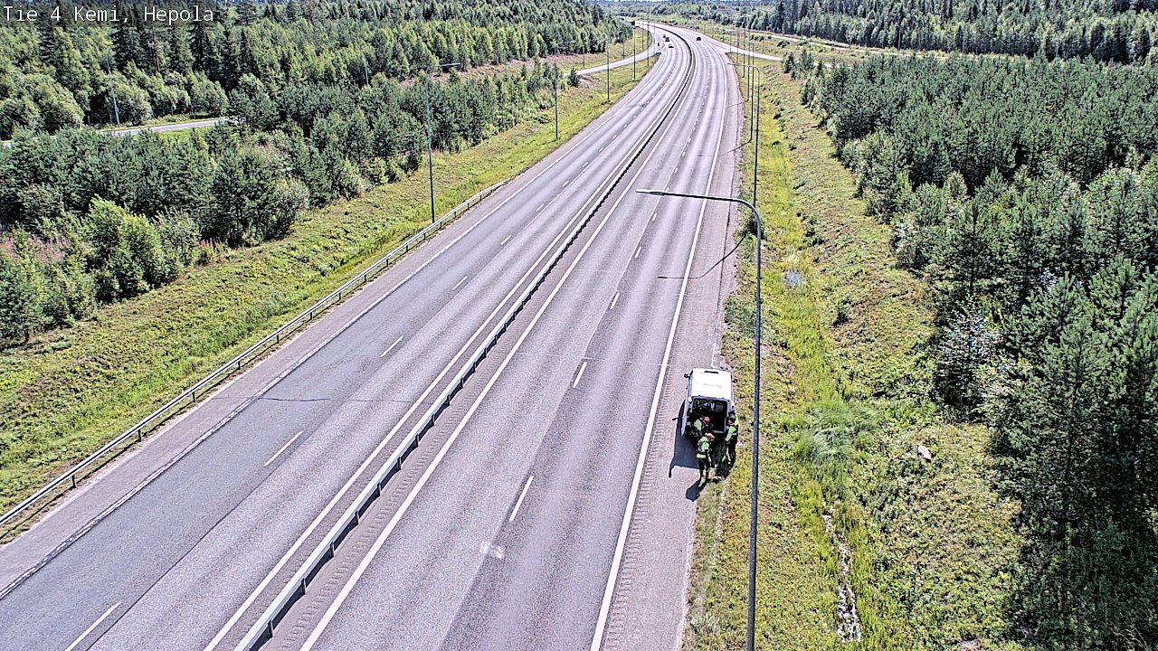 Weather Camera Image Road 4 Kemi, Hepola, Kemi, Lappi