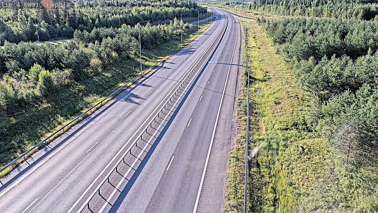 Weather Camera Image Road 4 Kemi, Hepola, Kemi, Lappi