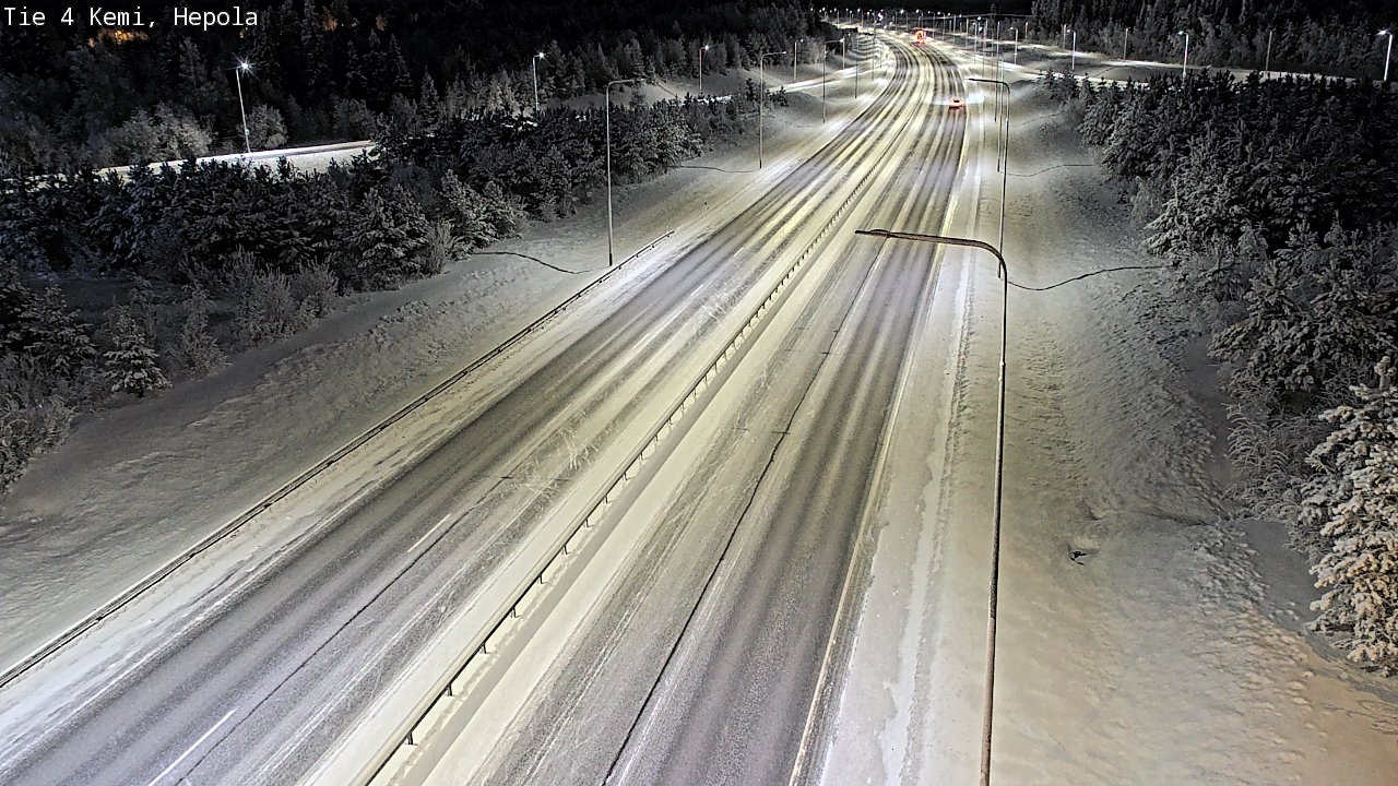 Kelikamerat Kuva Tie 4 Kemi, Hepola, Kemi, Lappi