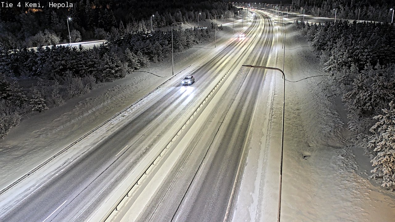 Kelikamerat Kuva Tie 4 Kemi, Hepola, Kemi, Lappi