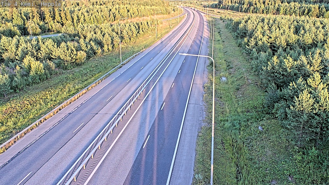 Kelikamerat Kuva Tie 4 Kemi, Hepola, Kemi, Lappi
