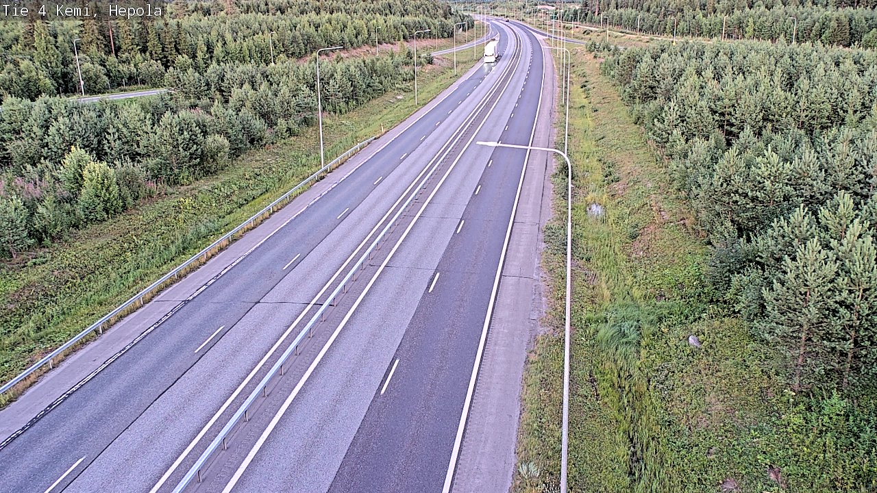Kelikamerat Kuva Tie 4 Kemi, Hepola, Kemi, Lappi