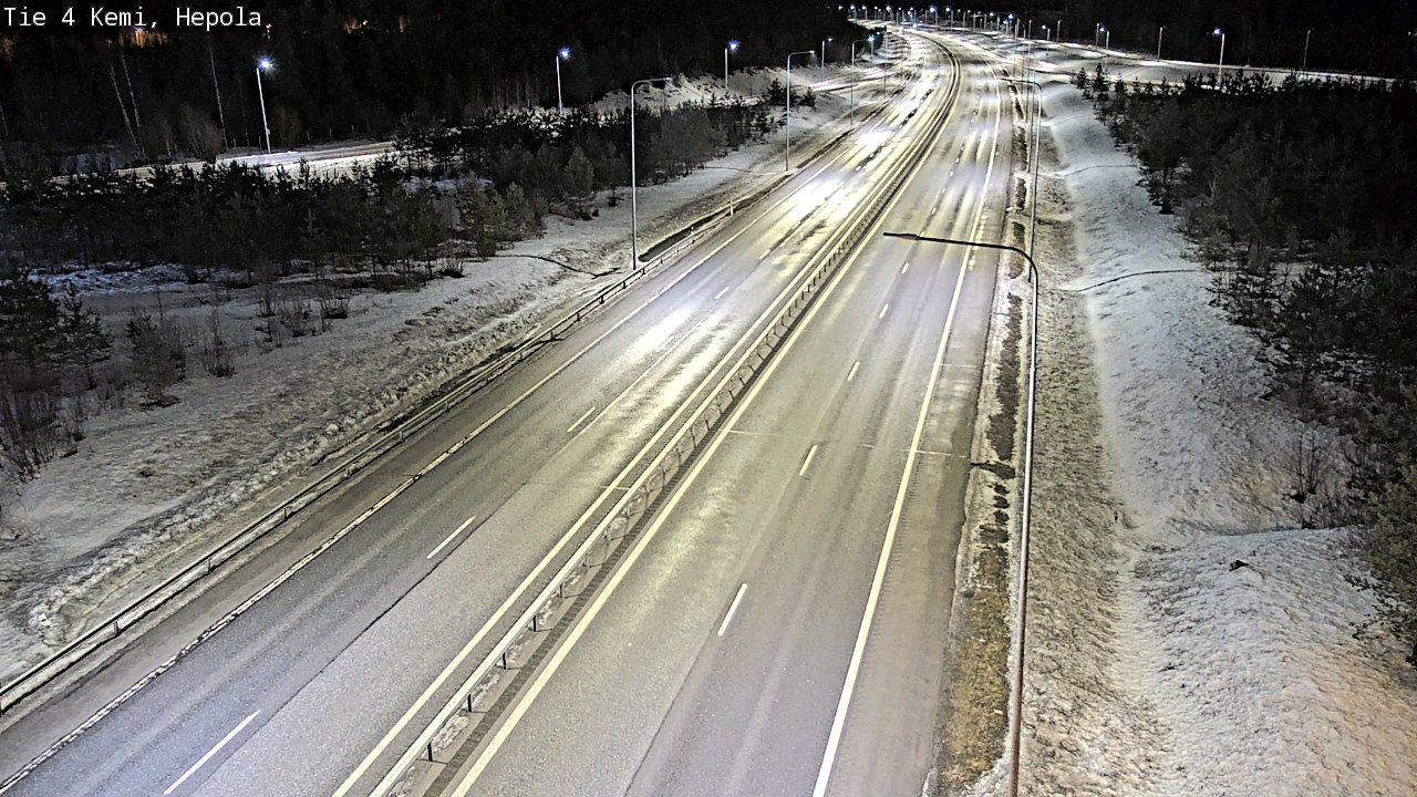 Kelikamerat Kuva Tie 4 Kemi, Hepola, Kemi, Lappi