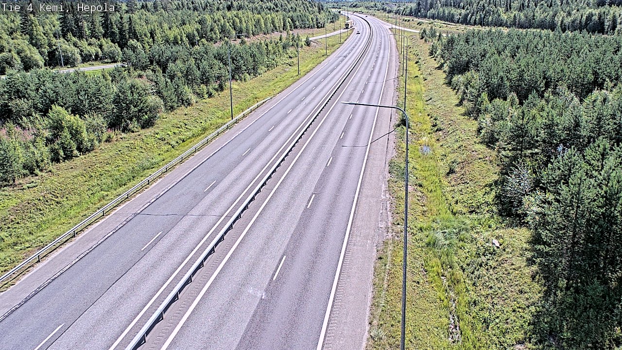 Weather Camera Image Road 4 Kemi, Hepola, Kemi, Lappi
