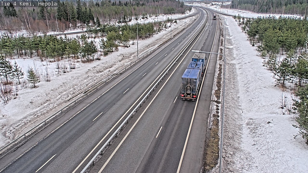 Kelikamerat Kuva Tie 4 Kemi, Hepola, Kemi, Lappi