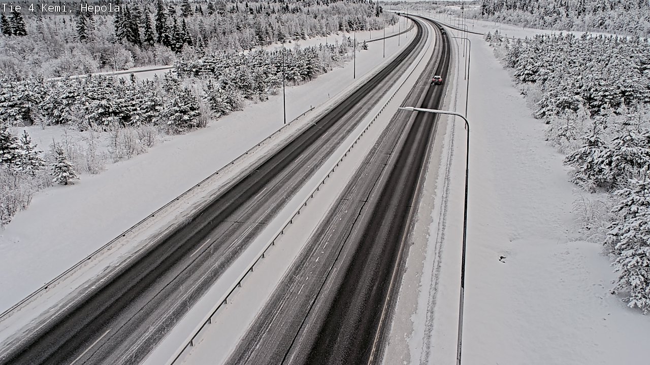 Kelikamerat Kuva Tie 4 Kemi, Hepola, Kemi, Lappi