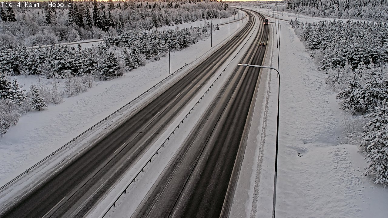 Kelikamerat Kuva Tie 4 Kemi, Hepola, Kemi, Lappi