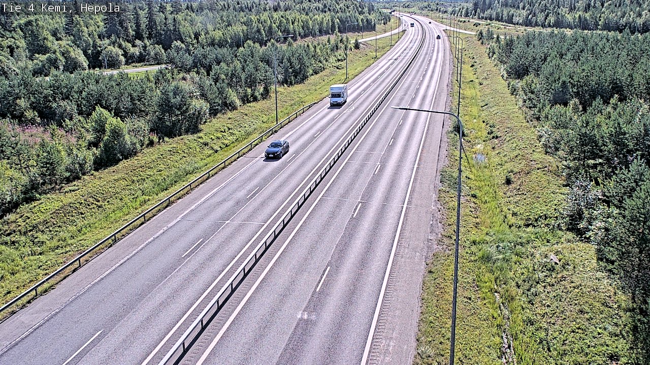 Kelikamerat Kuva Tie 4 Kemi, Hepola, Kemi, Lappi