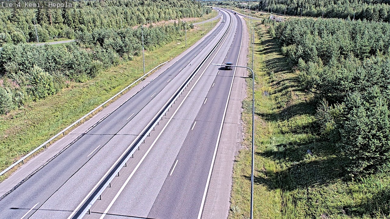 Kelikamerat Kuva Tie 4 Kemi, Hepola, Kemi, Lappi