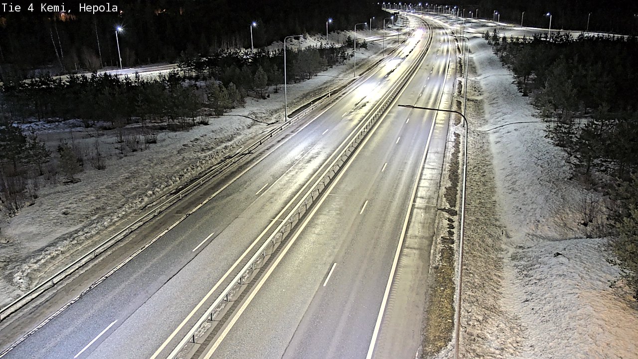 Kelikamerat Kuva Tie 4 Kemi, Hepola, Kemi, Lappi