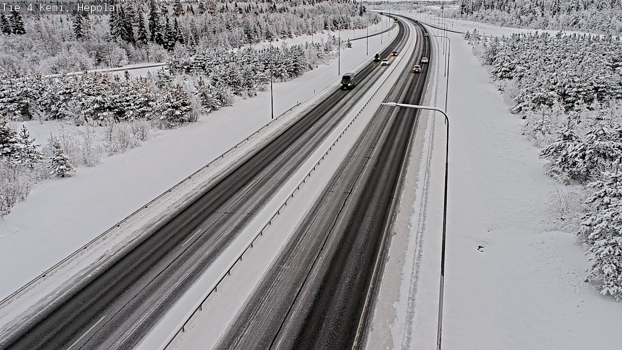 Kelikamerat Kuva Tie 4 Kemi, Hepola, Kemi, Lappi