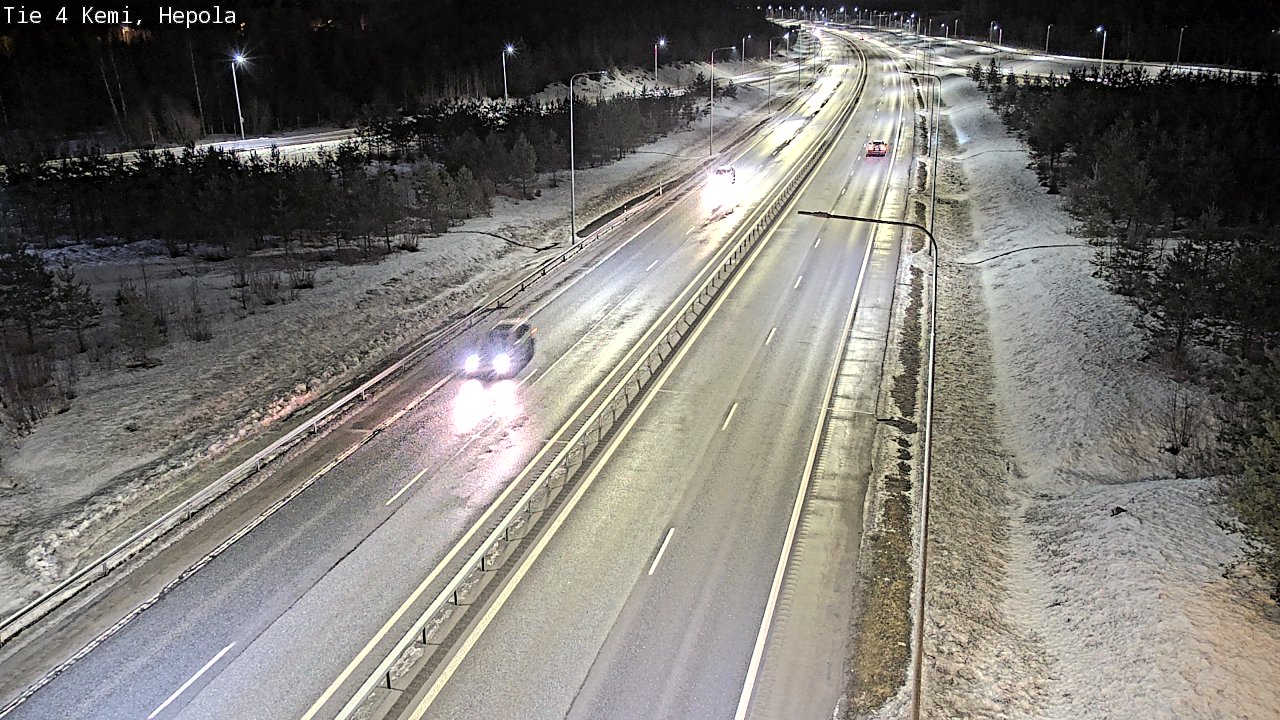 Kelikamerat Kuva Tie 4 Kemi, Hepola, Kemi, Lappi