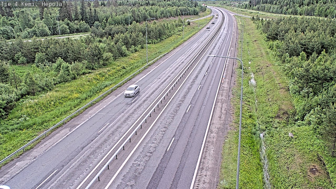 Weather Camera Image Road 4 Kemi, Hepola, Kemi, Lappi