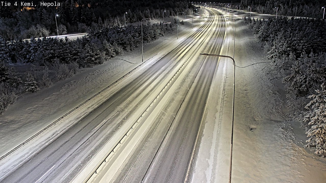 Kelikamerat Kuva Tie 4 Kemi, Hepola, Kemi, Lappi