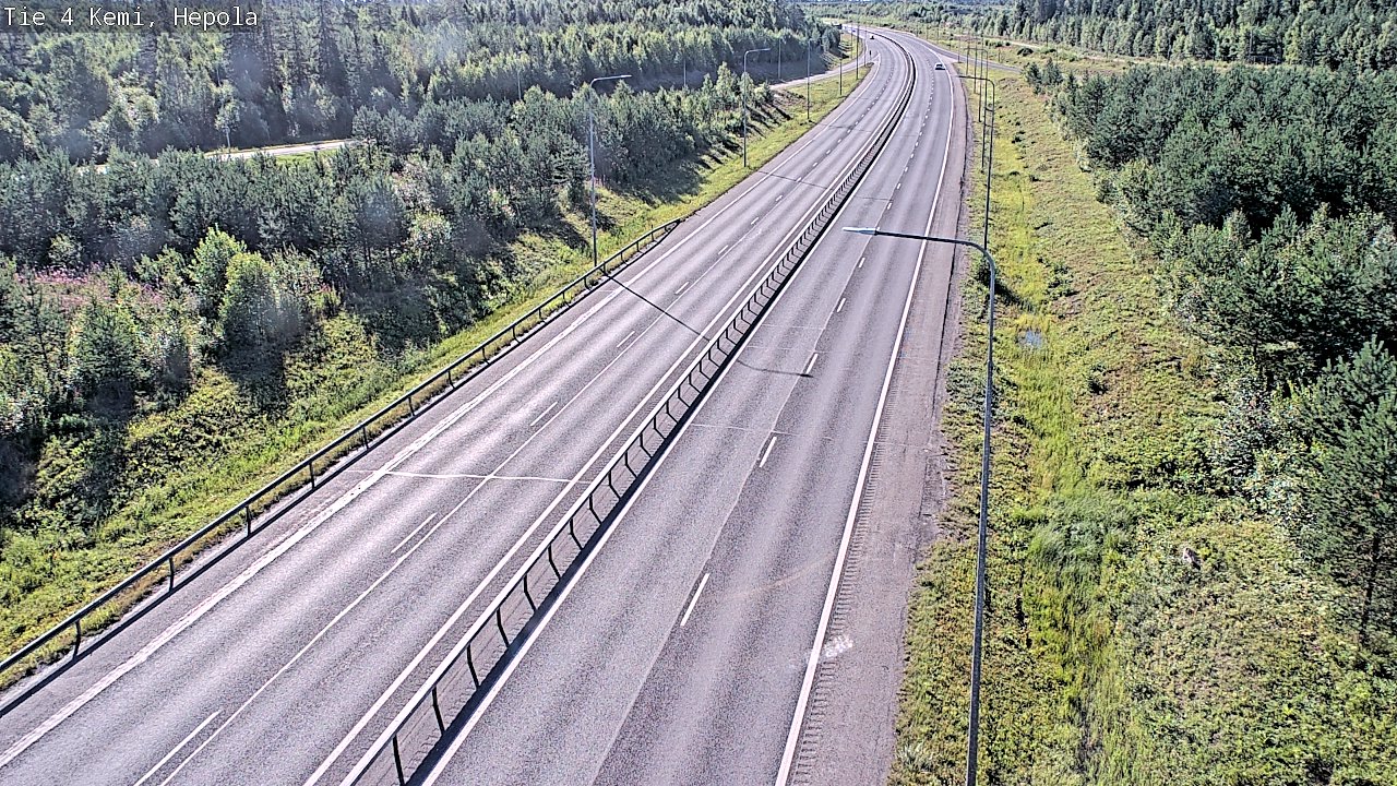 Kelikamerat Kuva Tie 4 Kemi, Hepola, Kemi, Lappi