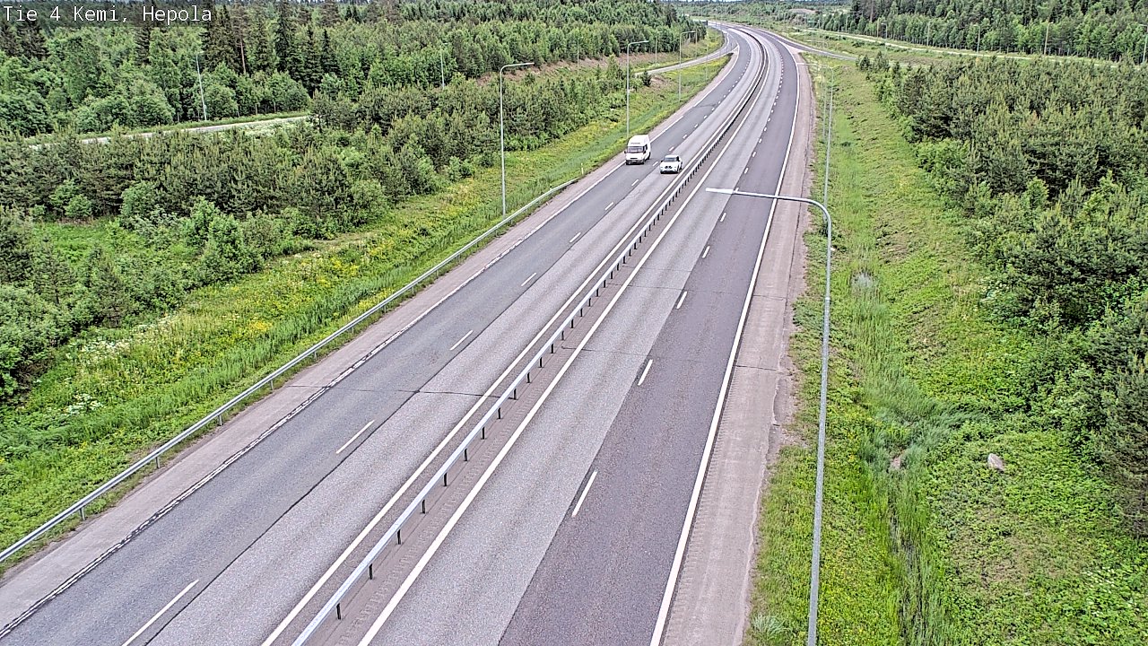 Kelikamerat Kuva Tie 4 Kemi, Hepola, Kemi, Lappi