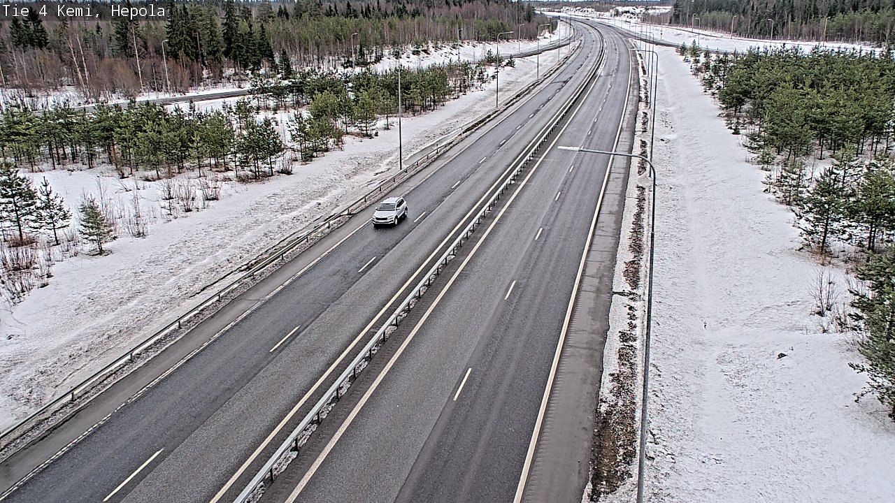 Kelikamerat Kuva Tie 4 Kemi, Hepola, Kemi, Lappi