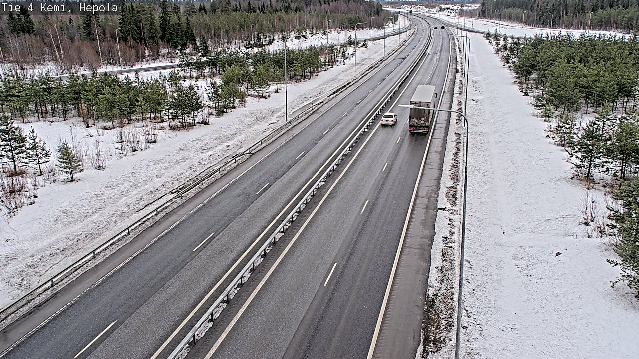 Kelikamerat Kuva Tie 4 Kemi, Hepola, Kemi, Lappi