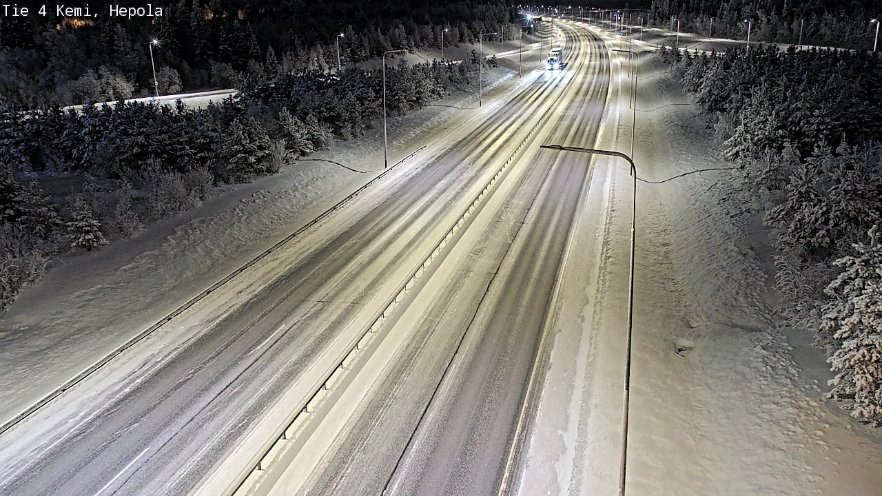 Kelikamerat Kuva Tie 4 Kemi, Hepola, Kemi, Lappi