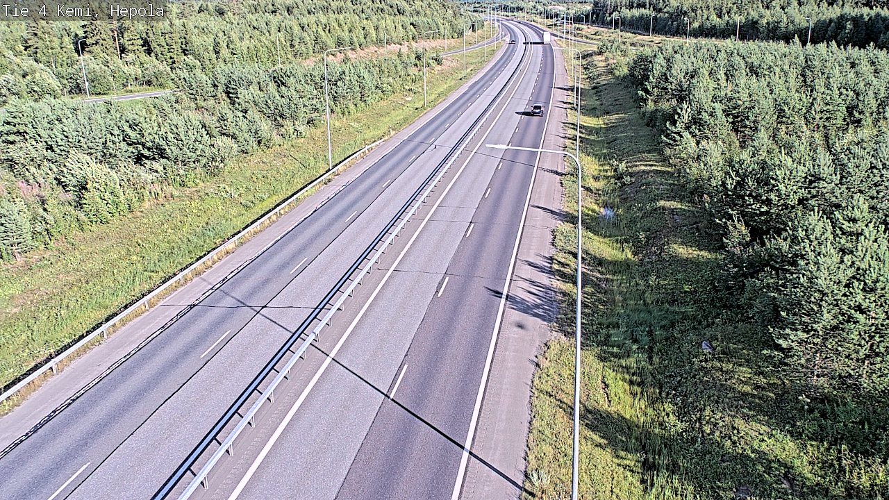 Kelikamerat Kuva Tie 4 Kemi, Hepola, Kemi, Lappi