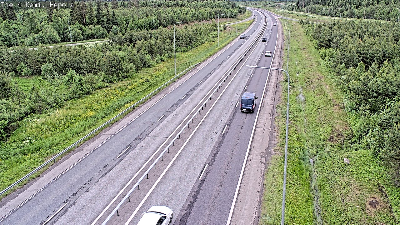 Weather Camera Image Road 4 Kemi, Hepola, Kemi, Lappi