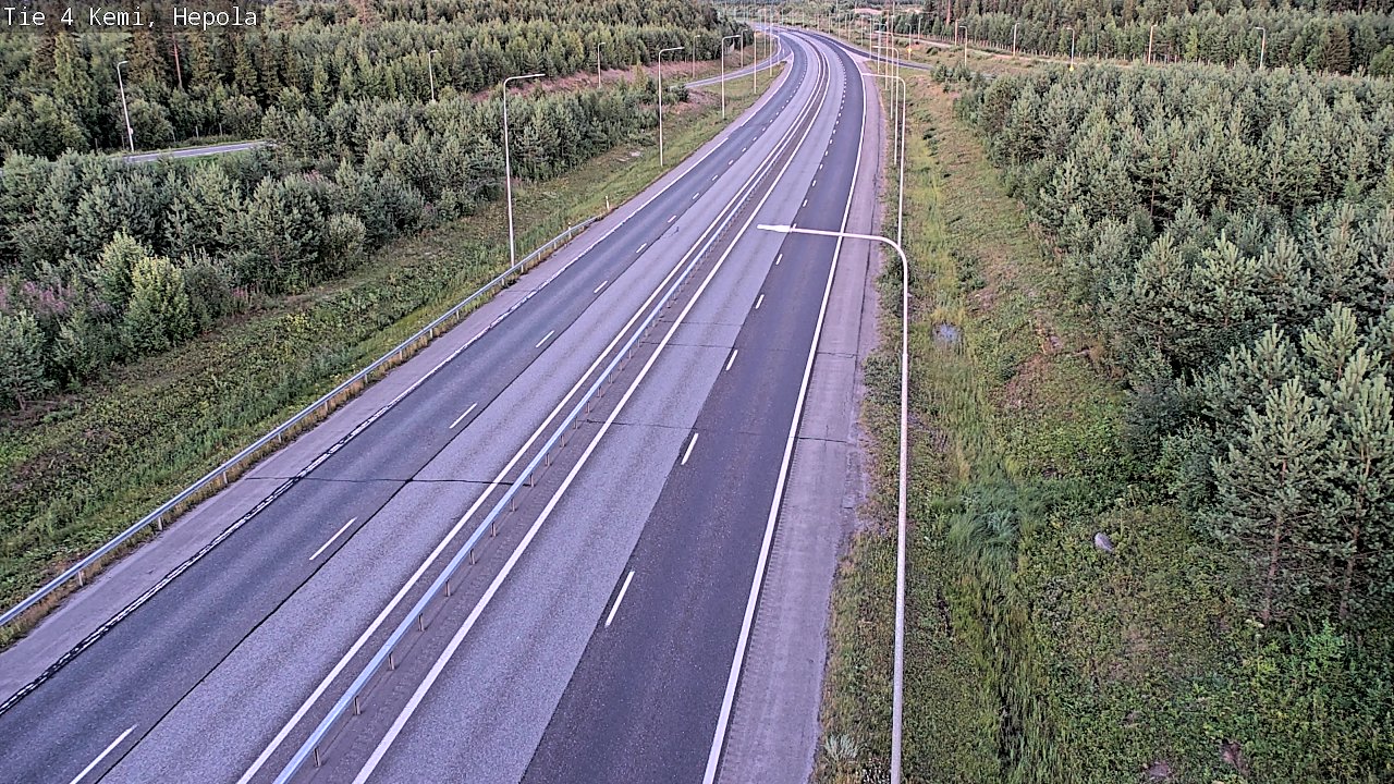 Kelikamerat Kuva Tie 4 Kemi, Hepola, Kemi, Lappi