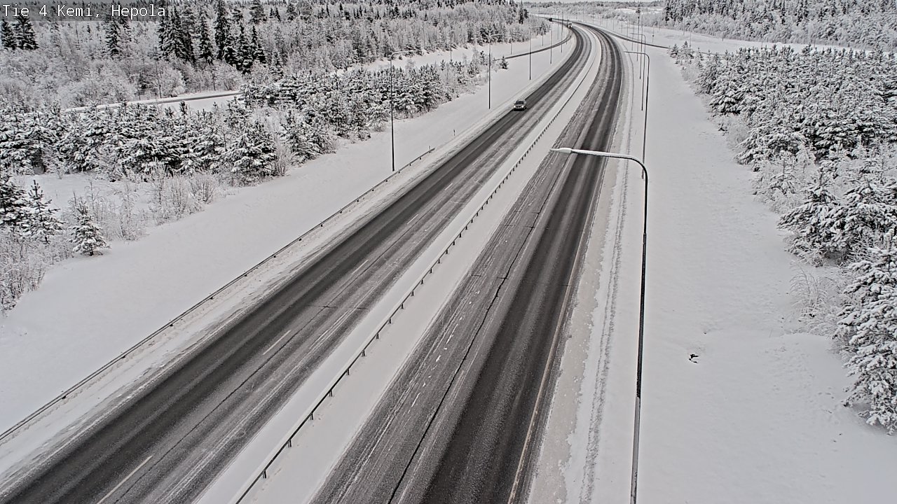 Kelikamerat Kuva Tie 4 Kemi, Hepola, Kemi, Lappi