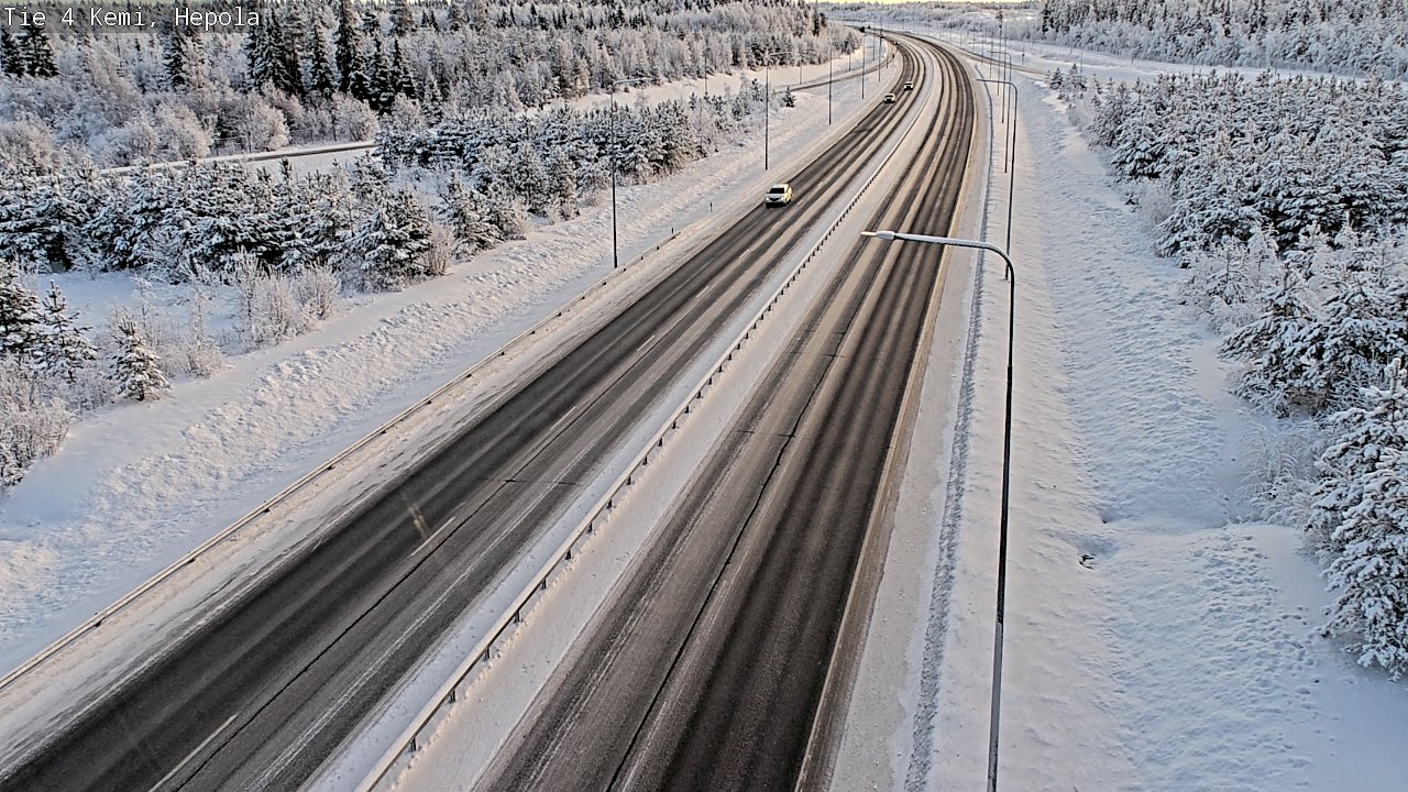 Weather Camera Image Road 4 Kemi, Hepola, Kemi, Lappi