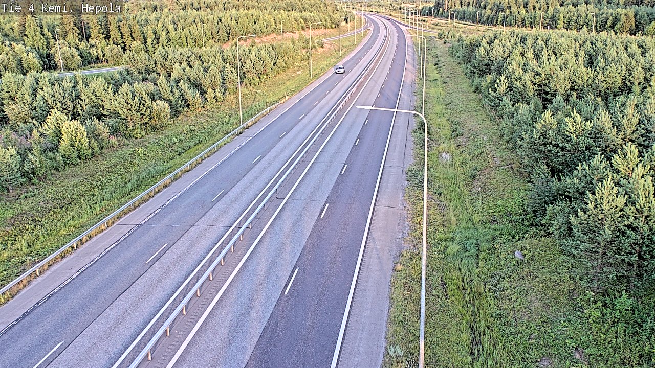 Kelikamerat Kuva Tie 4 Kemi, Hepola, Kemi, Lappi