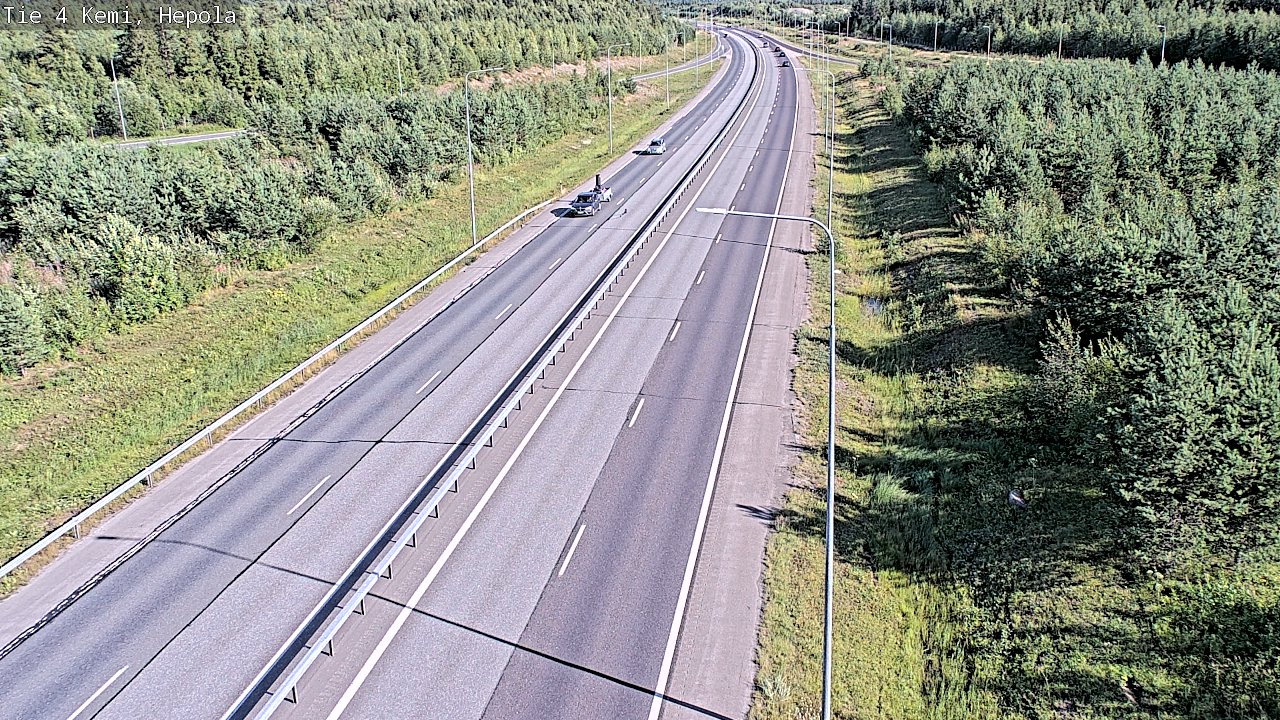 Kelikamerat Kuva Tie 4 Kemi, Hepola, Kemi, Lappi